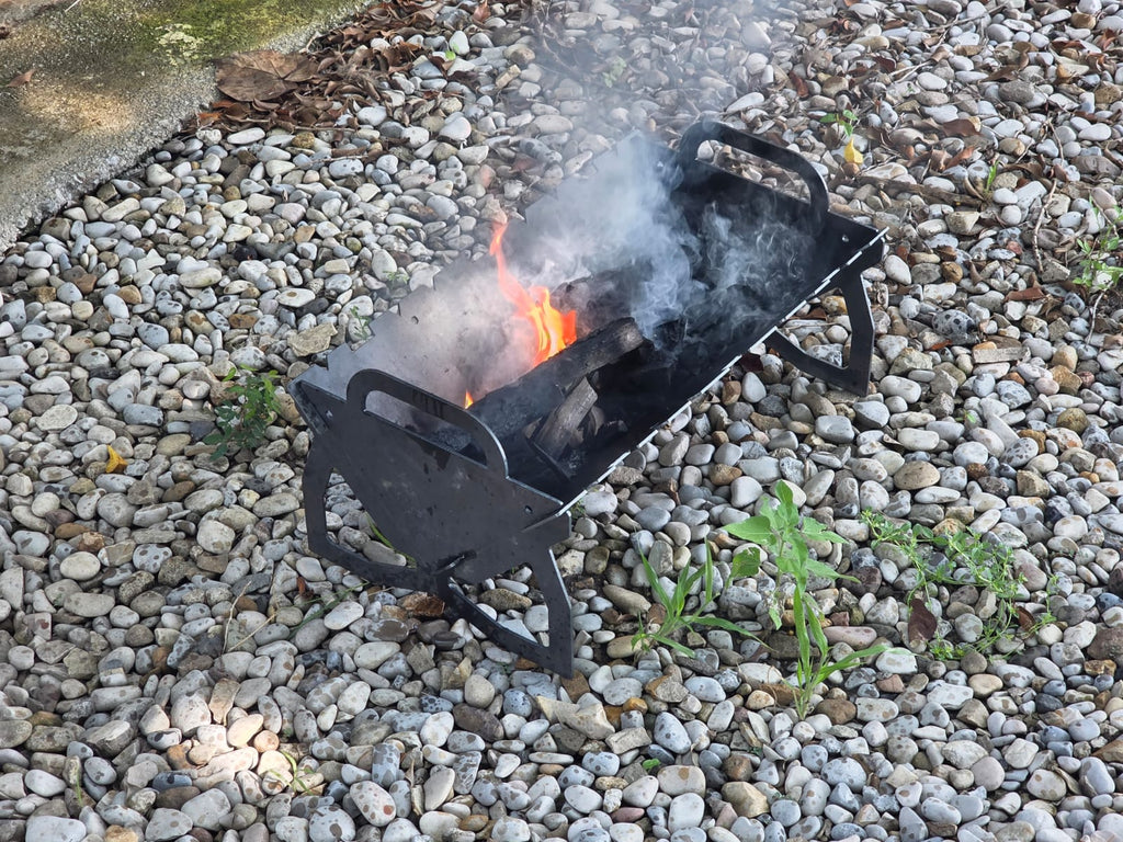 Asador Portátil Redecop Acero 1/8 (21.5" × 13")