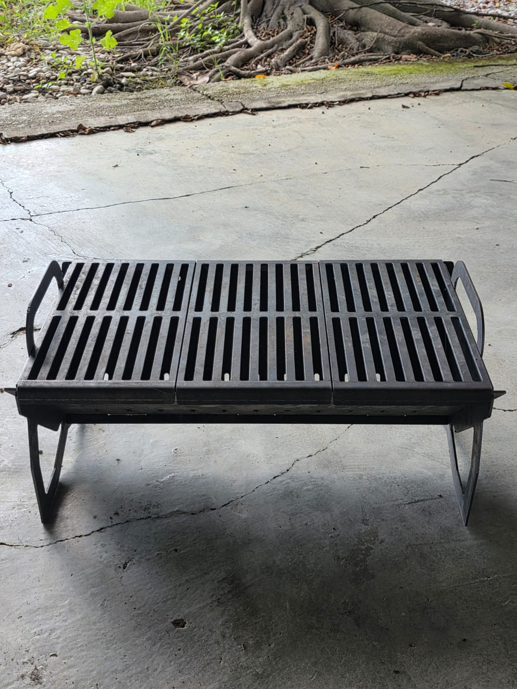 Asador Portátil Redecop Acero 1/8 (21.5" × 13")