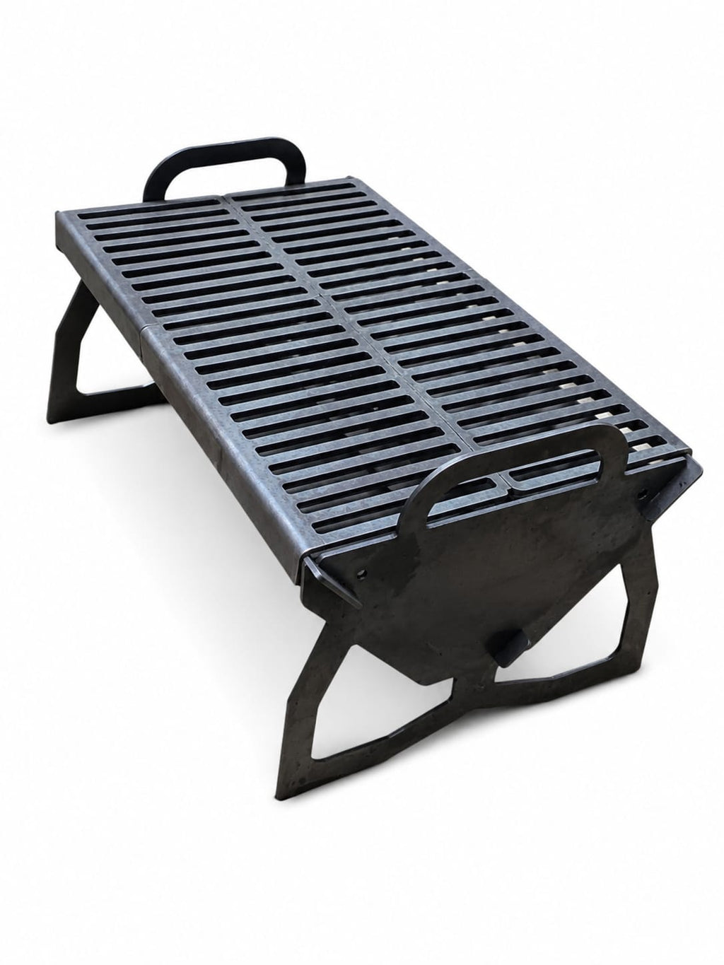 Asador Portátil Redecop — Acero 3/16" | 30"×14.5"