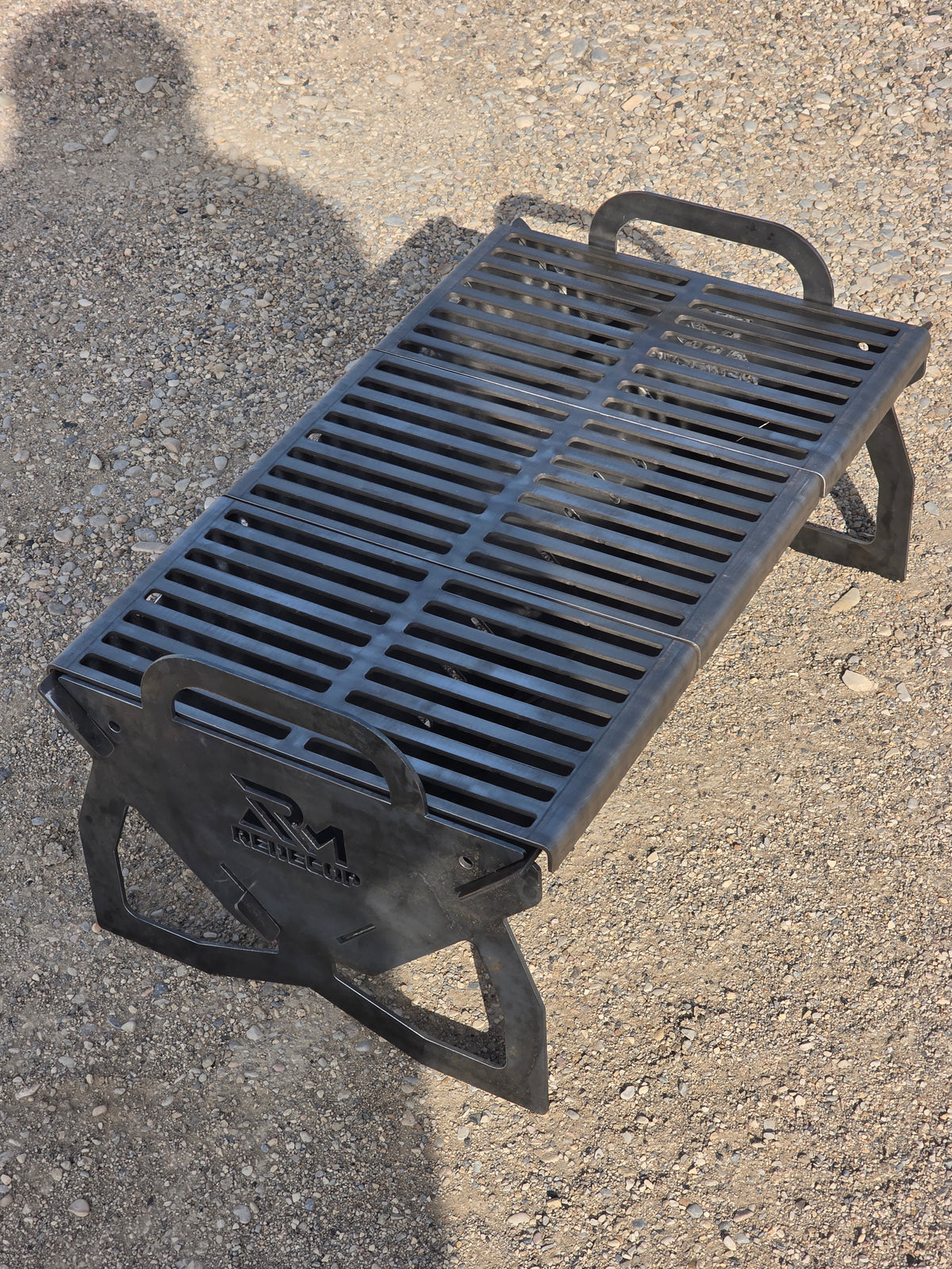Asador Portátil Redecop Acero 1/8 (21.5" × 13")