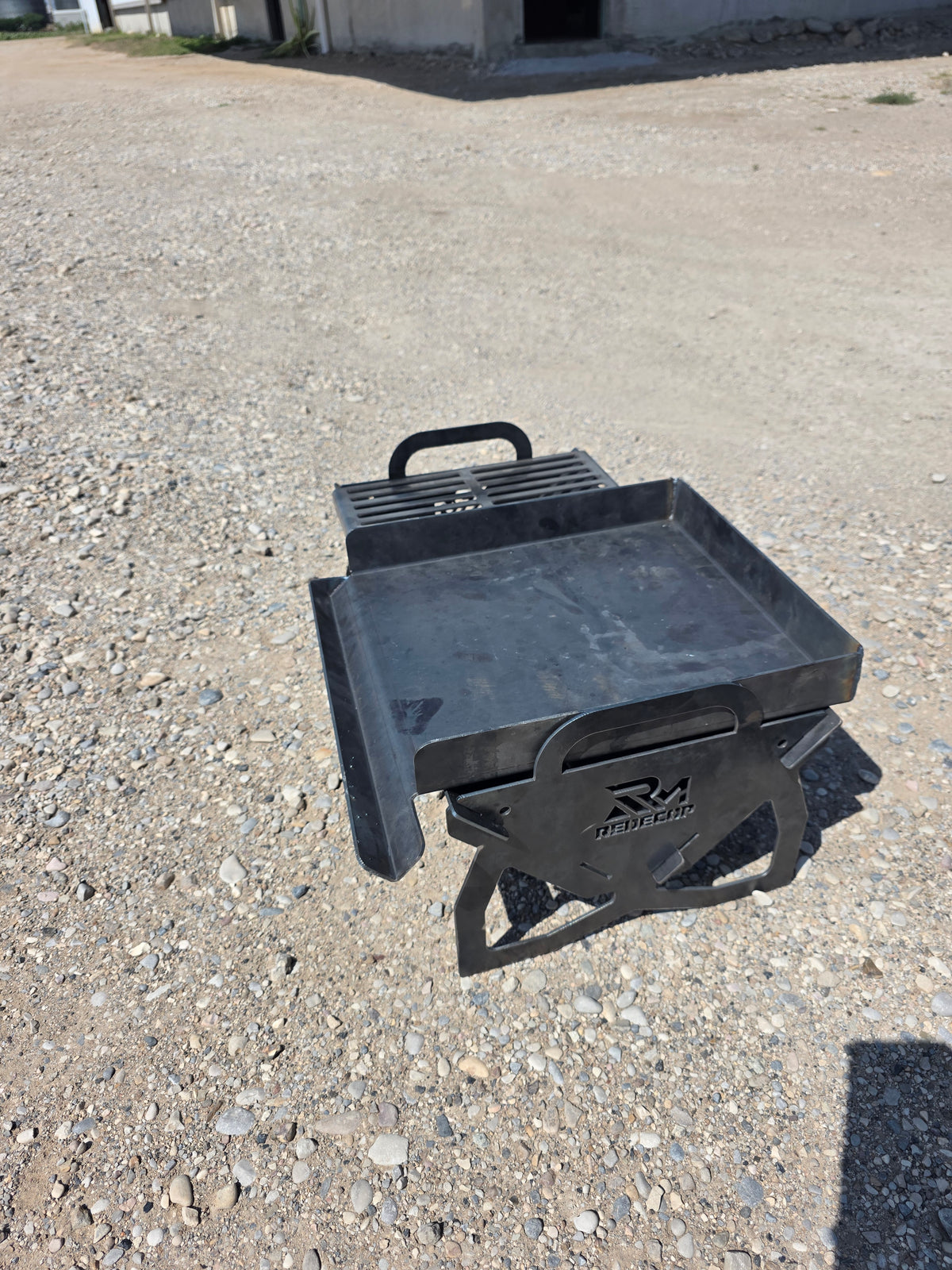 Plancha para Asador portatil 14x14" de 1/8