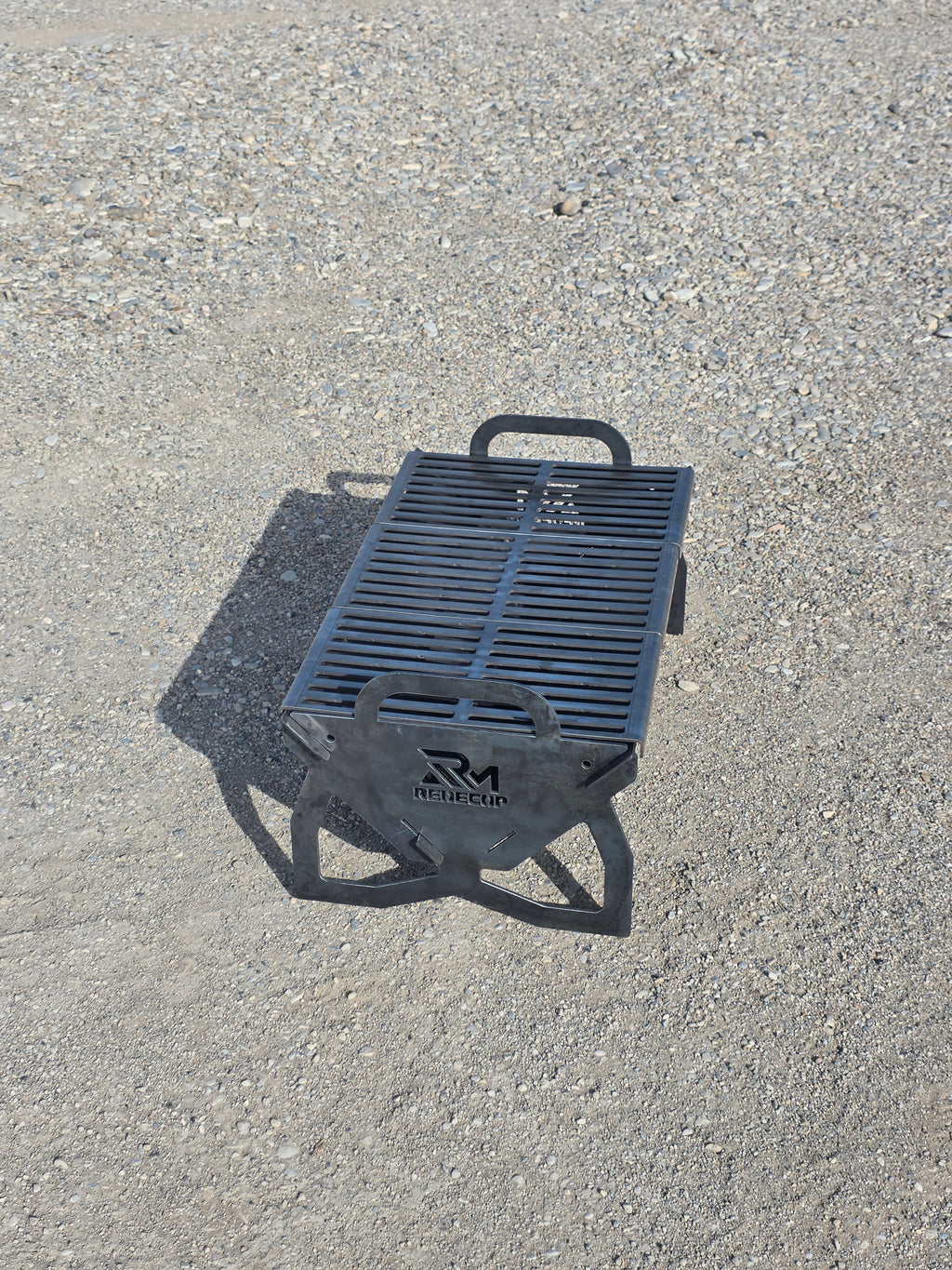 Asador Portátil Redecop Acero 1/8 (21.5" × 13")
