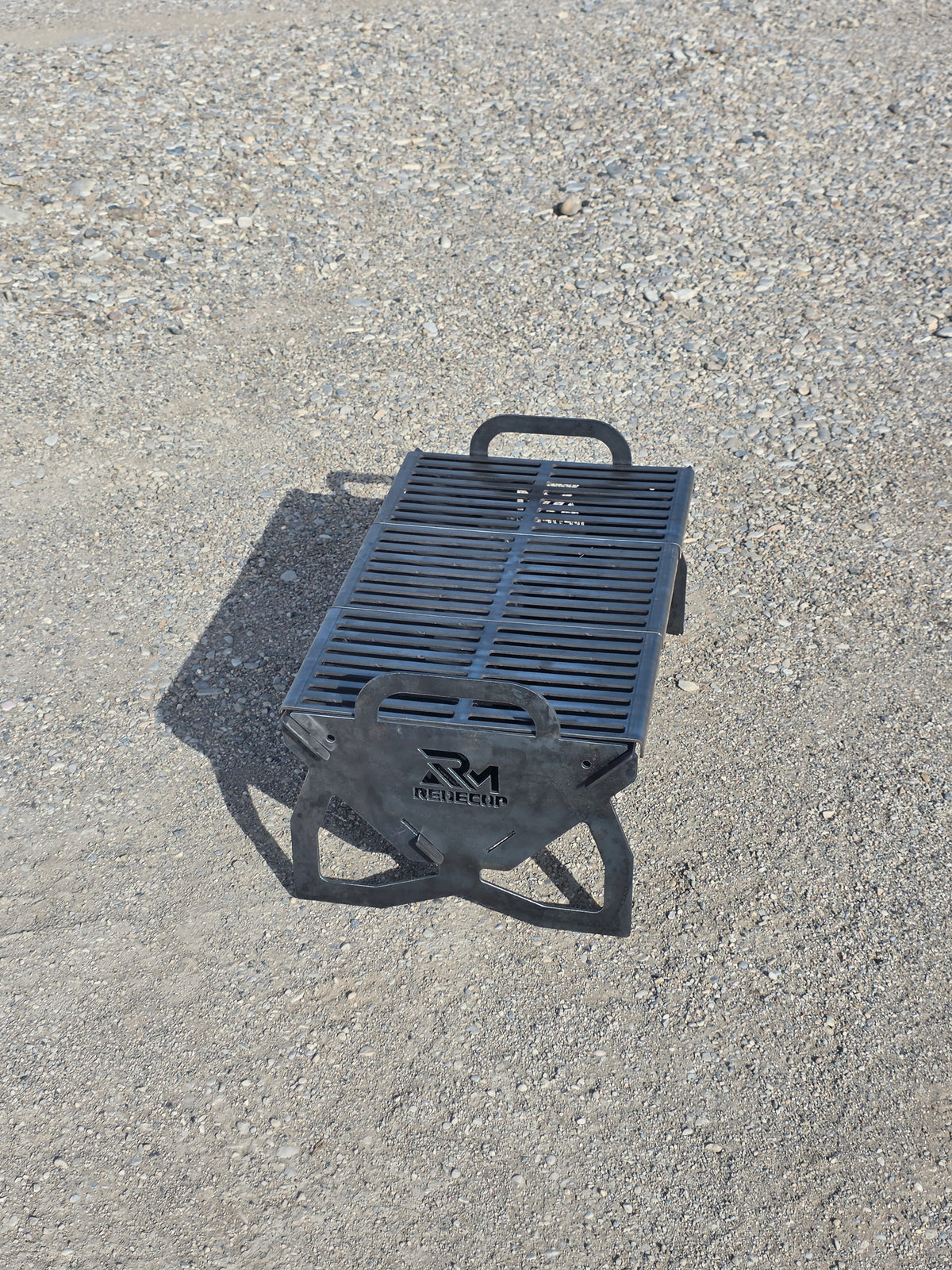 Asador Portátil Redecop Acero 1/8 (21.5" × 13")