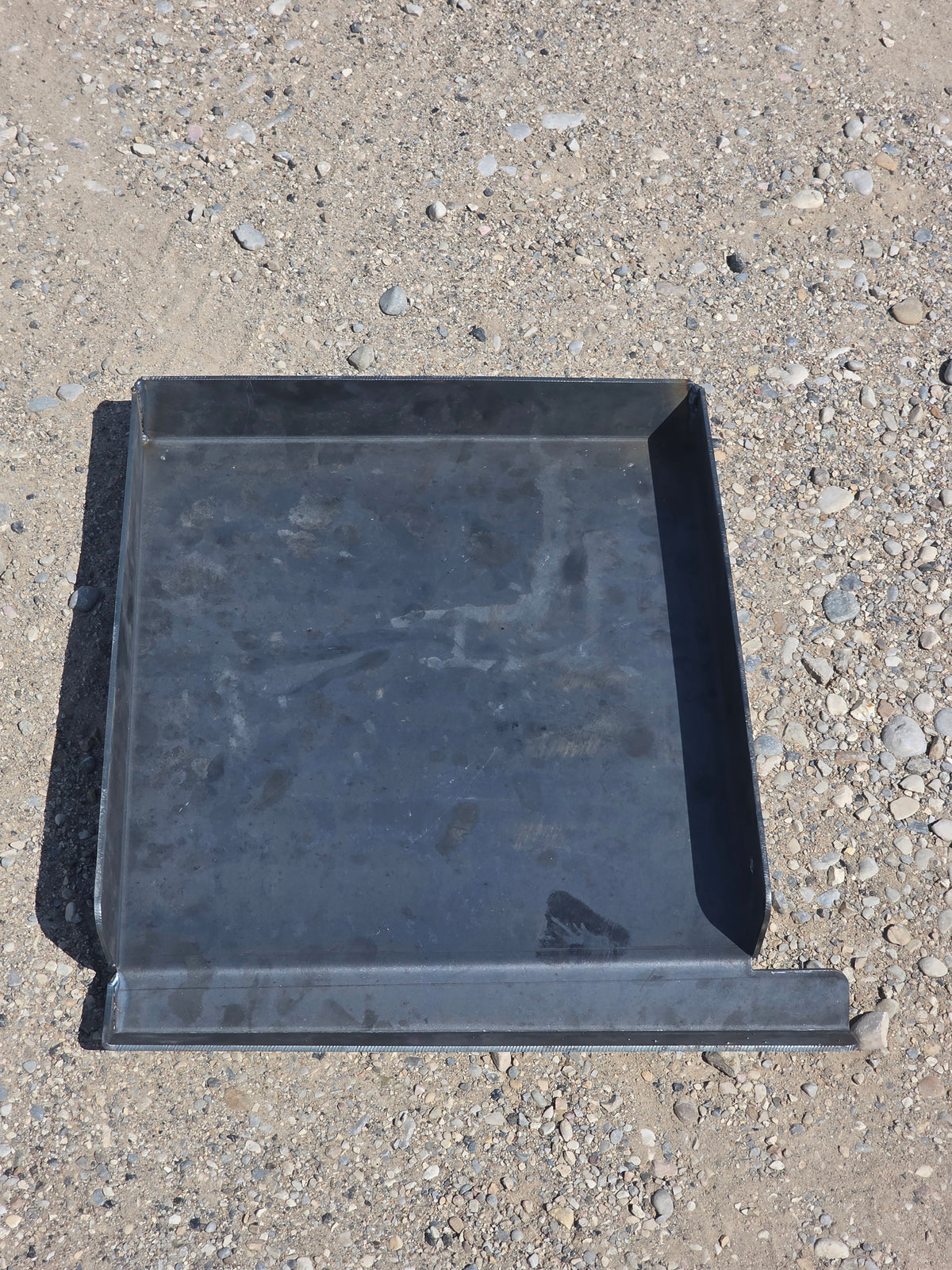 Plancha para Asador portatil 14x14" de 1/8