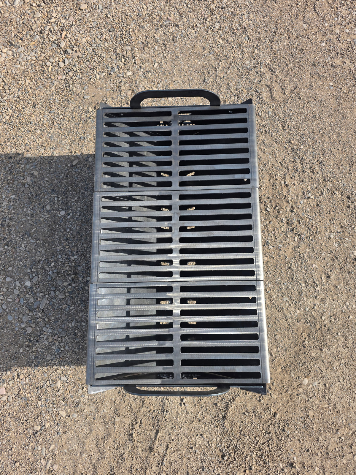 Asador Portátil Redecop Acero 1/8 (21.5" × 13")