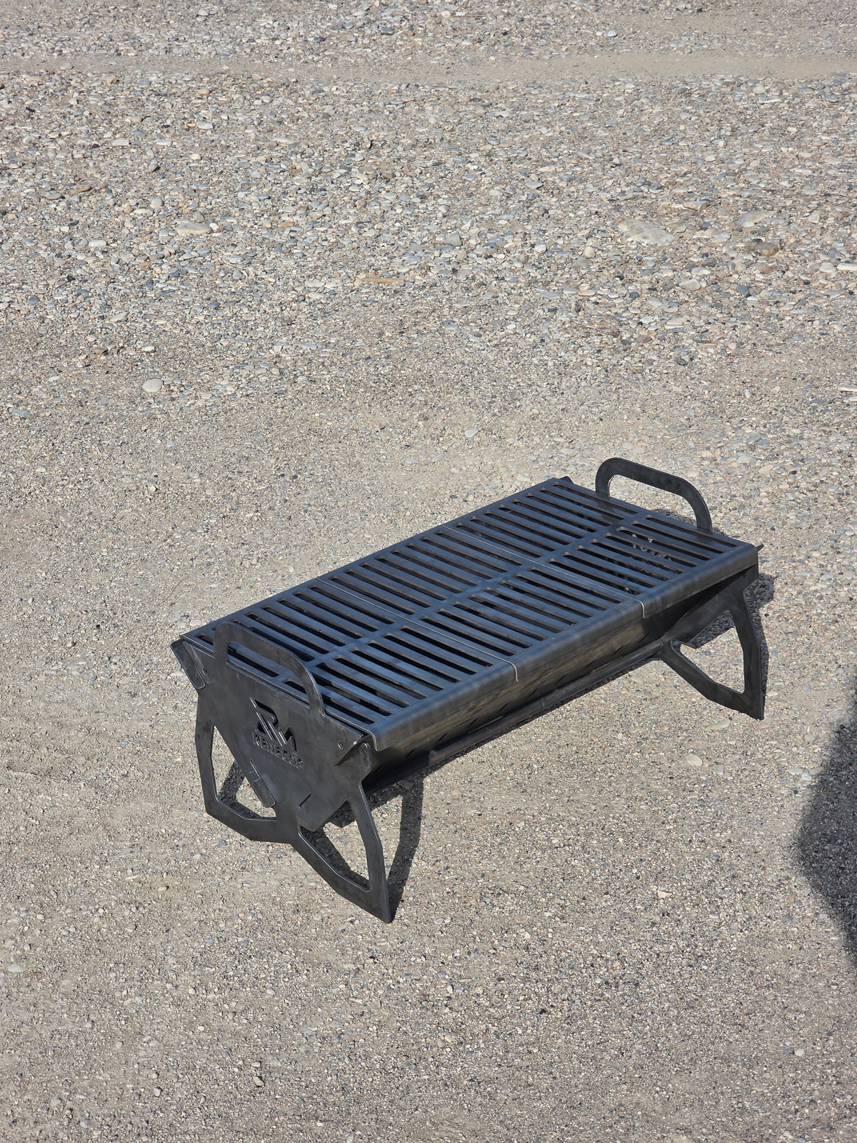 Asador Portátil Redecop Acero 1/8 (21.5" × 13")