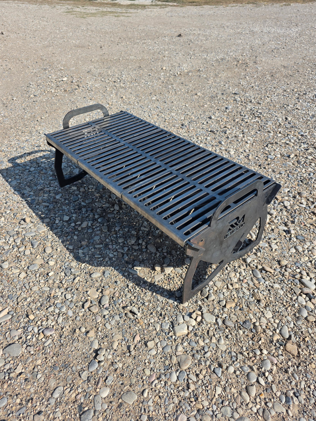 Asador Portátil Redecop — Acero 3/16" | 30"×14.5"