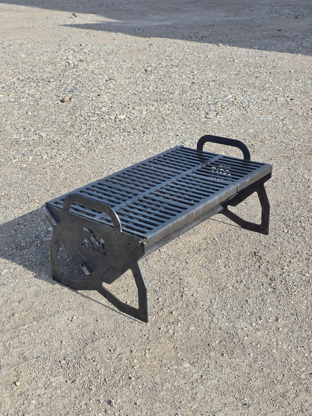 Asador Portátil Redecop Acero 1/8 (21.5" × 13")